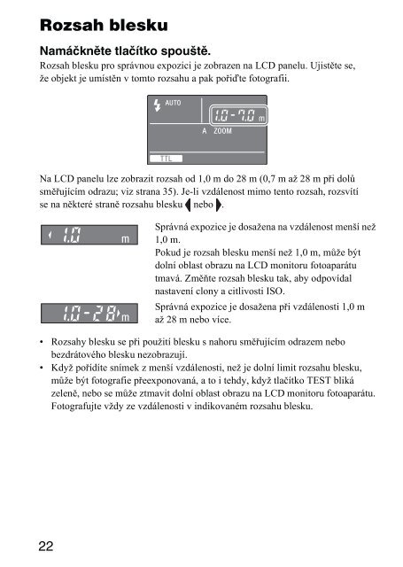 Sony HVL-F43AM - HVL-F43AM Mode d'emploi Tch&egrave;que