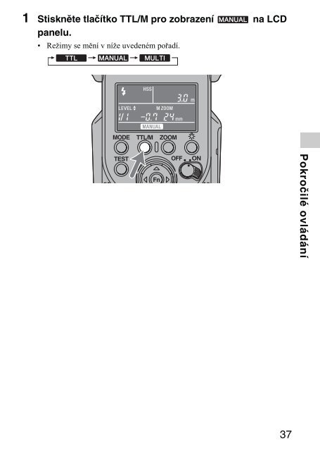 Sony HVL-F43AM - HVL-F43AM Mode d'emploi Tch&egrave;que