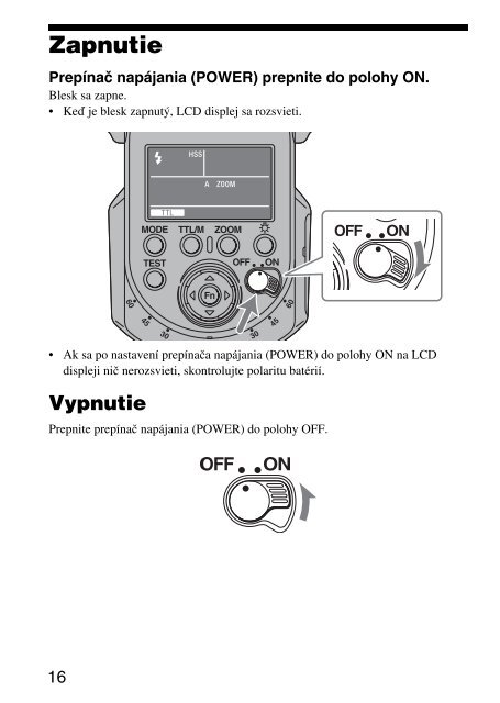 Sony HVL-F43AM - HVL-F43AM Mode d'emploi Tch&egrave;que