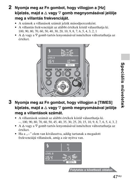 Sony HVL-F43M - HVL-F43M Consignes d&rsquo;utilisation Slovaque