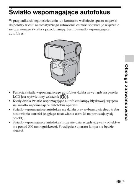 Sony HVL-F43M - HVL-F43M Consignes d&rsquo;utilisation Slovaque