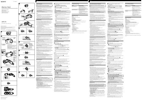 Sony MPK-P5 - MPK-P5 Consignes d&rsquo;utilisation Espagnol