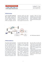 Advanced Protocols - WAVECOM, the reference in data decoding