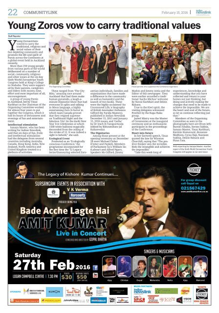 Indian Newslink Feb 15, 2016 Digital Edition