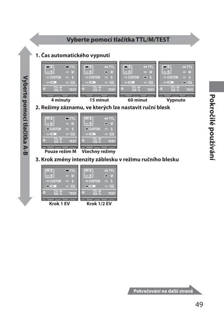 Sony HVL-MT24AM - HVL-MT24AM Mode d'emploi Tch&egrave;que