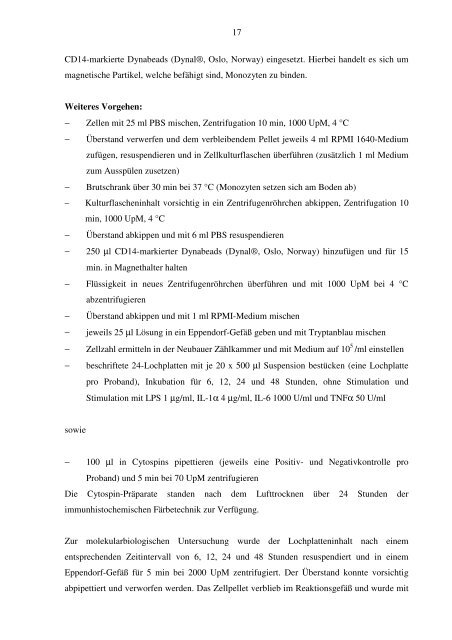 Bedeutung des C-reaktiven Proteins im Rahmen maligner ...