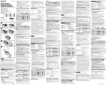 Sony BC-TRX - BC-TRX Mode d'emploi Roumain