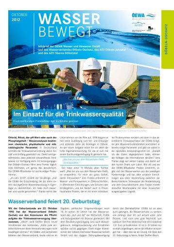 Gute noten vom Kunden - OEWA Wasser & Abwasser GmbH