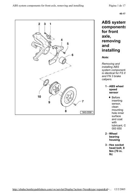 Bentley Volkswagen.Golf.Jetta.R32.Official.Factory.Repair.Manual.1999-2005