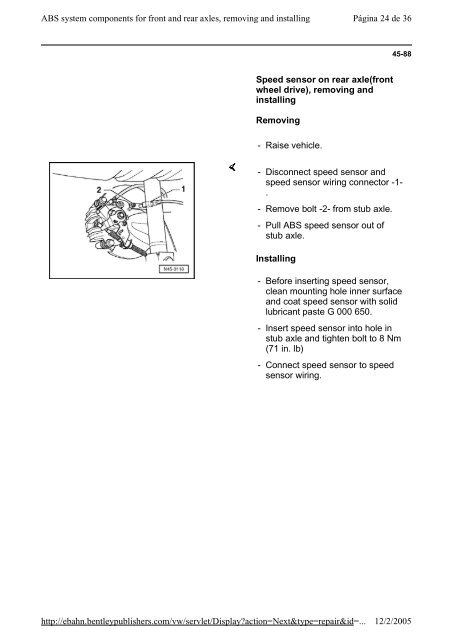 Bentley Volkswagen.Golf.Jetta.R32.Official.Factory.Repair.Manual.1999-2005