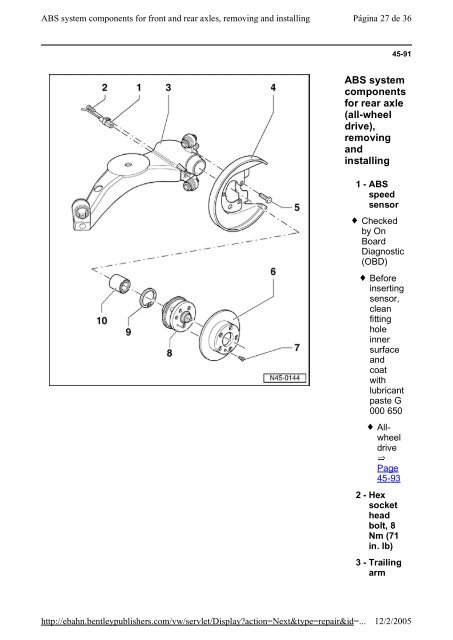 Bentley Volkswagen.Golf.Jetta.R32.Official.Factory.Repair.Manual.1999-2005