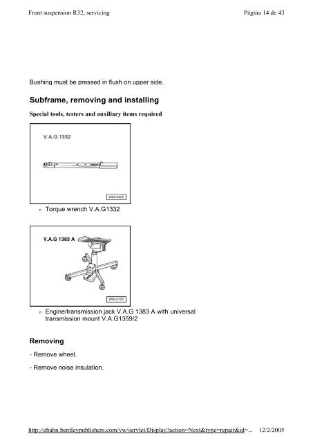 Bentley Volkswagen.Golf.Jetta.R32.Official.Factory.Repair.Manual.1999-2005