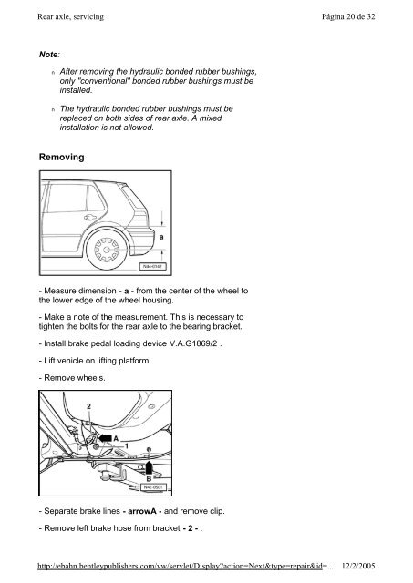 Bentley Volkswagen.Golf.Jetta.R32.Official.Factory.Repair.Manual.1999-2005