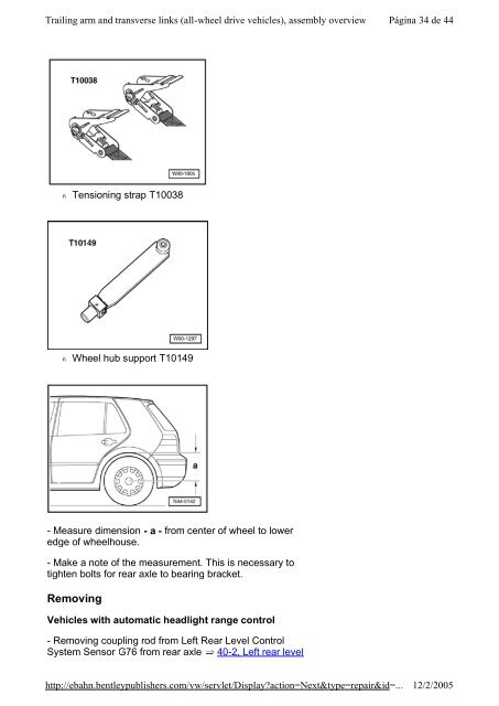 Bentley Volkswagen.Golf.Jetta.R32.Official.Factory.Repair.Manual.1999-2005