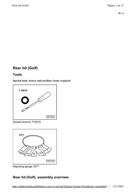 Bentley Volkswagen.Golf.Jetta.R32.Official.Factory.Repair.Manual.1999-2005