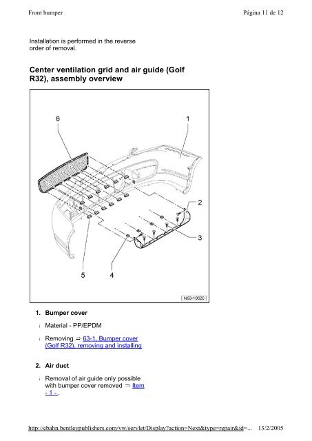 Bentley Volkswagen.Golf.Jetta.R32.Official.Factory.Repair.Manual.1999-2005