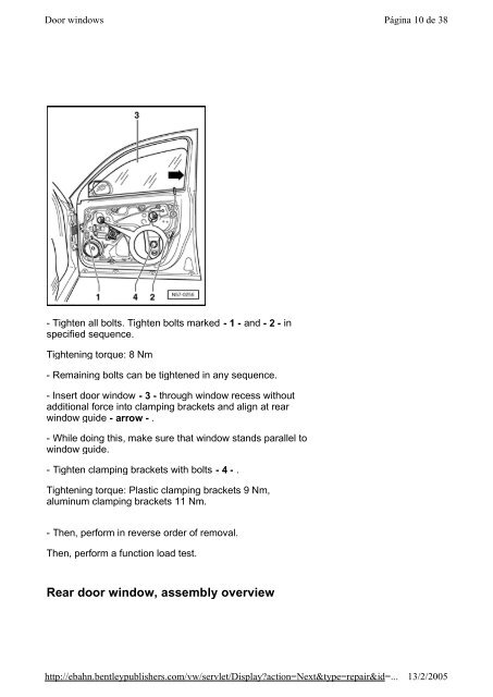 Bentley Volkswagen.Golf.Jetta.R32.Official.Factory.Repair.Manual.1999-2005