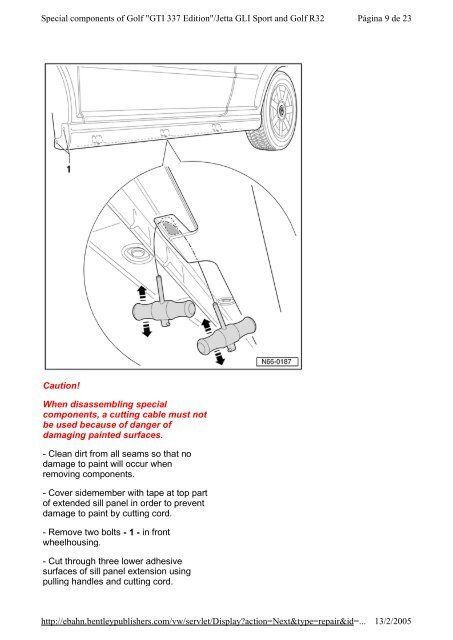 Bentley Volkswagen.Golf.Jetta.R32.Official.Factory.Repair.Manual.1999-2005