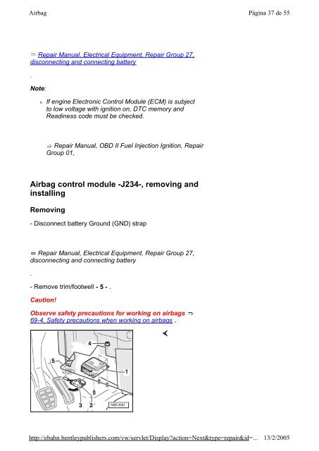 Bentley Volkswagen.Golf.Jetta.R32.Official.Factory.Repair.Manual.1999-2005