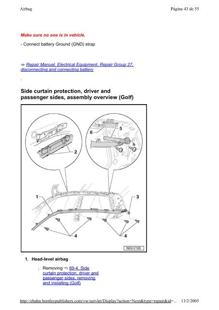 Bentley Volkswagen.Golf.Jetta.R32.Official.Factory.Repair.Manual.1999-2005