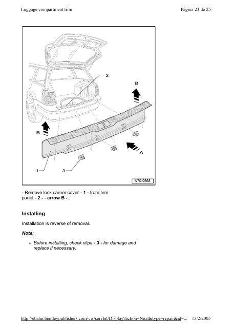 Bentley Volkswagen.Golf.Jetta.R32.Official.Factory.Repair.Manual.1999-2005