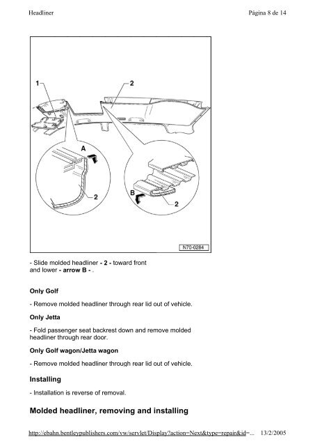 Bentley Volkswagen.Golf.Jetta.R32.Official.Factory.Repair.Manual.1999-2005