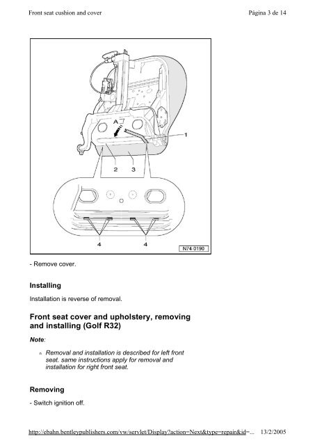 Bentley Volkswagen.Golf.Jetta.R32.Official.Factory.Repair.Manual.1999-2005