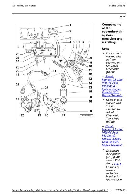 Bentley Volkswagen.Golf.Jetta.R32.Official.Factory.Repair.Manual.1999-2005