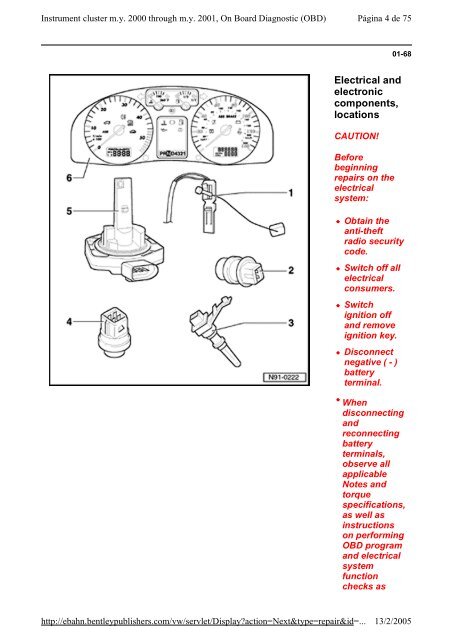 Bentley Volkswagen.Golf.Jetta.R32.Official.Factory.Repair.Manual.1999-2005