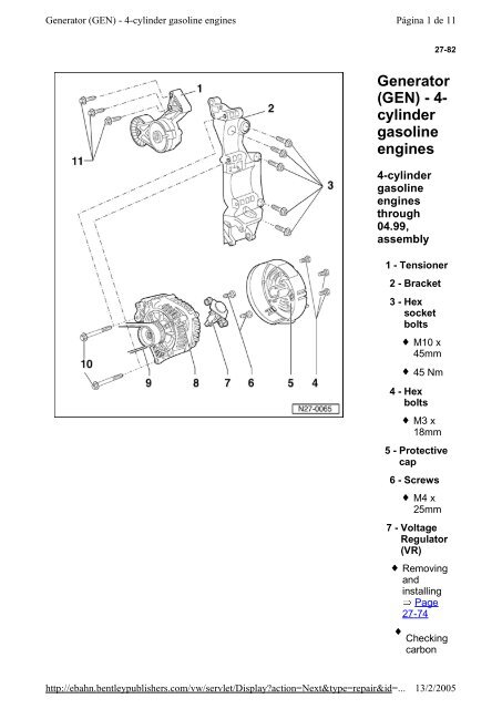 Bentley Volkswagen.Golf.Jetta.R32.Official.Factory.Repair.Manual.1999-2005