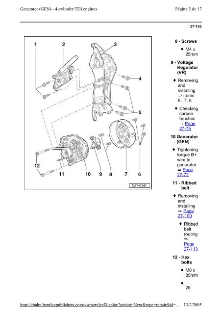 Bentley Volkswagen.Golf.Jetta.R32.Official.Factory.Repair.Manual.1999-2005