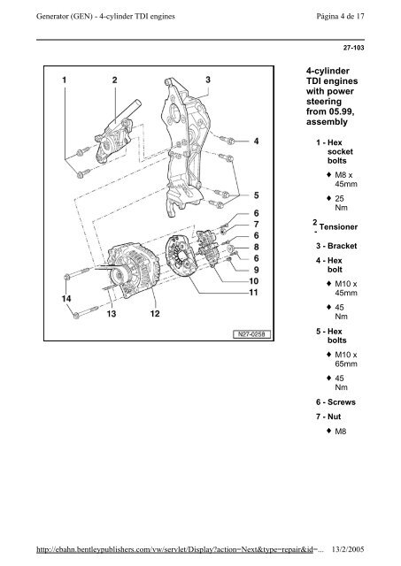 Bentley Volkswagen.Golf.Jetta.R32.Official.Factory.Repair.Manual.1999-2005