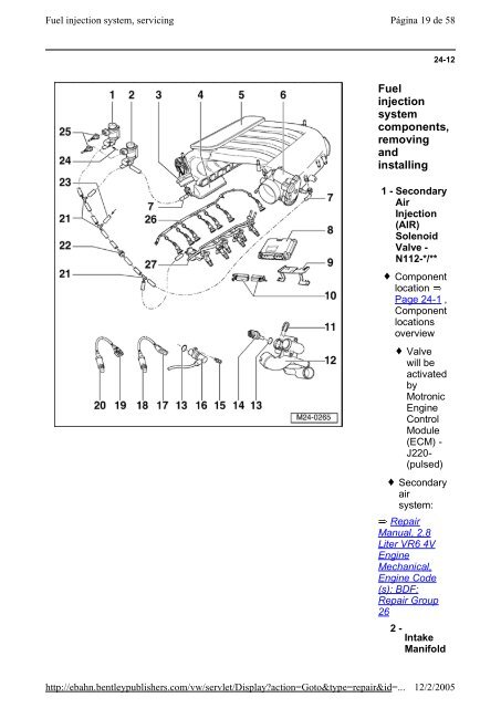 Bentley Volkswagen.Golf.Jetta.R32.Official.Factory.Repair.Manual.1999-2005