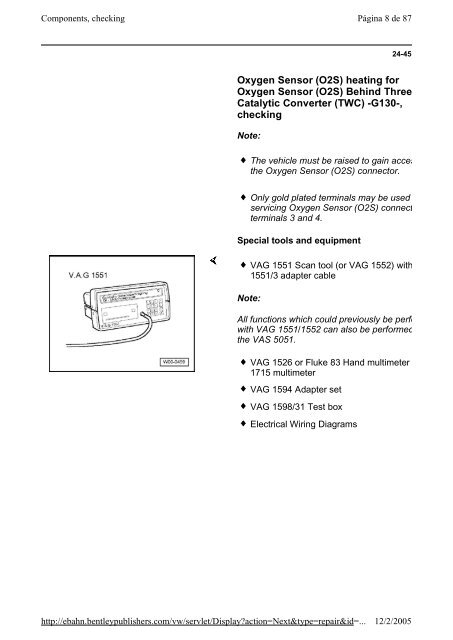 Bentley Volkswagen.Golf.Jetta.R32.Official.Factory.Repair.Manual.1999-2005