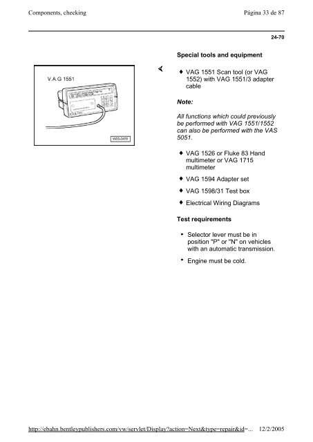 Bentley Volkswagen.Golf.Jetta.R32.Official.Factory.Repair.Manual.1999-2005