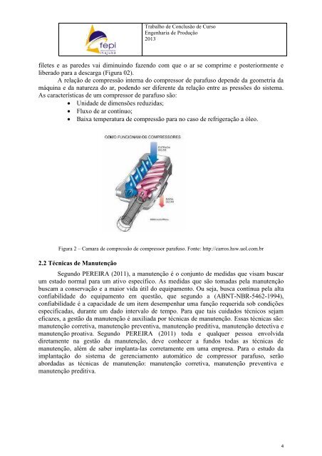 Estudo da viabilidade de implantação de sistema de gerenciamento e monitoramento em compressor tipo parafuso