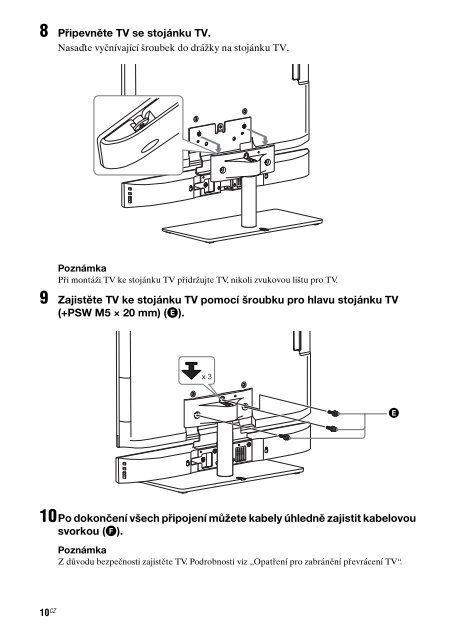 Sony WS-32SE1B - WS-32SE1B Consignes d&rsquo;utilisation Norv&eacute;gien