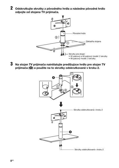 Sony WS-32SE1B - WS-32SE1B Consignes d&rsquo;utilisation Norv&eacute;gien