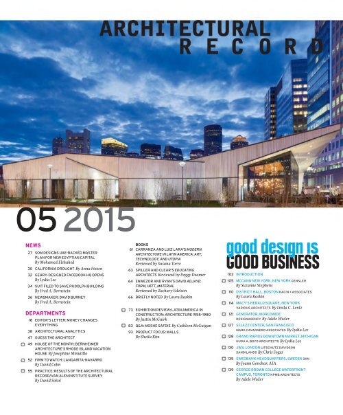 Architectural Record 2015-05