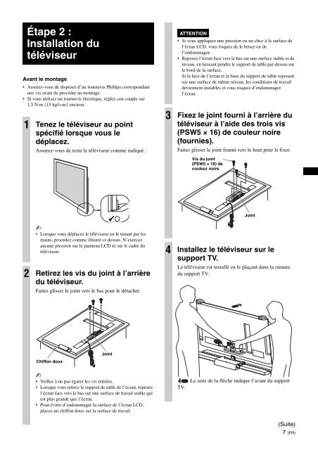 Sony SU-B460S - SU-B460S Consignes d&rsquo;utilisation Finlandais