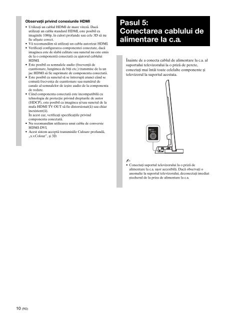 Sony SU-B460S - SU-B460S Consignes d&rsquo;utilisation Finlandais