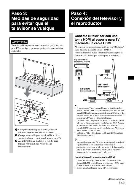 Sony SU-B460S - SU-B460S Consignes d&rsquo;utilisation Finlandais