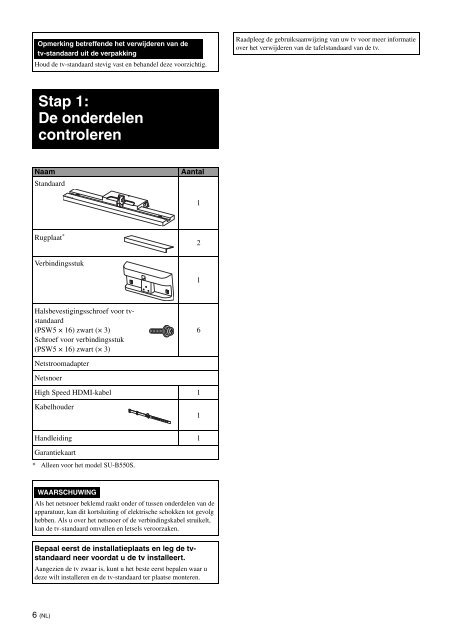 Sony SU-B460S - SU-B460S Consignes d&rsquo;utilisation Finlandais