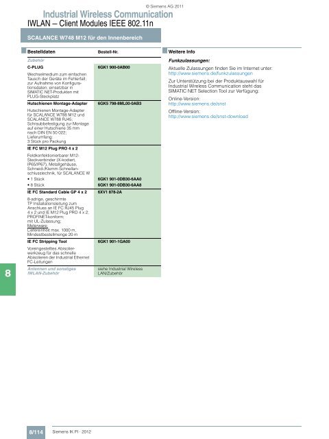 Industrial Wireless Communication - Siemens