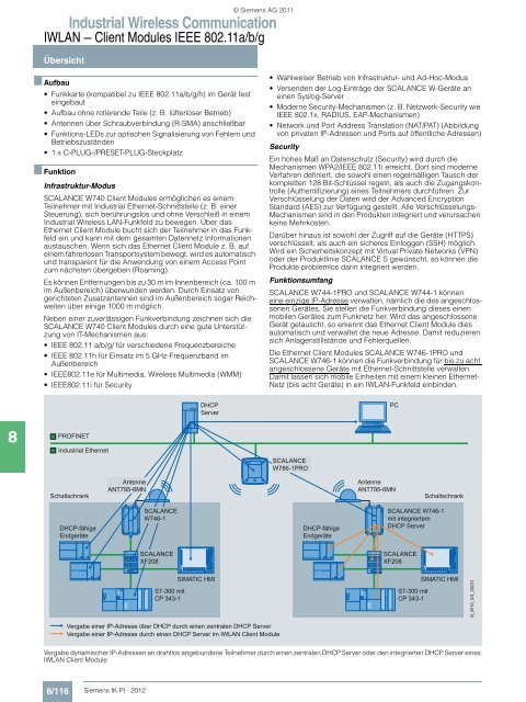 Industrial Wireless Communication - Siemens