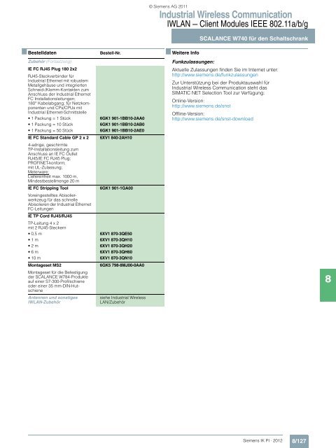 Industrial Wireless Communication - Siemens