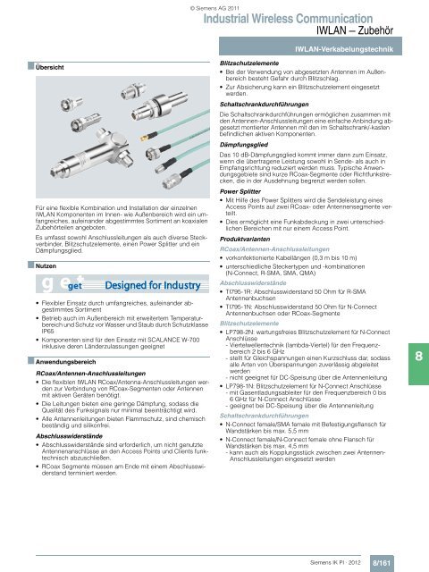 Industrial Wireless Communication - Siemens