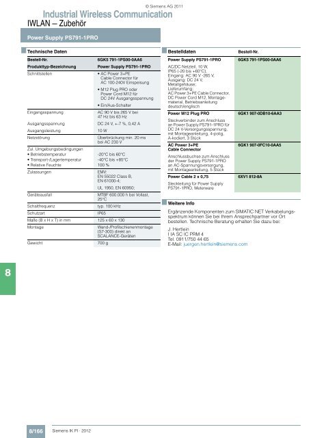 Industrial Wireless Communication - Siemens