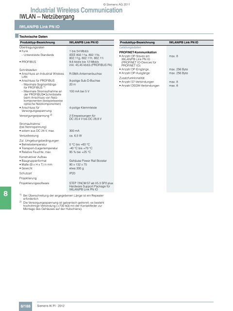 Industrial Wireless Communication - Siemens