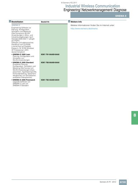 Industrial Wireless Communication - Siemens